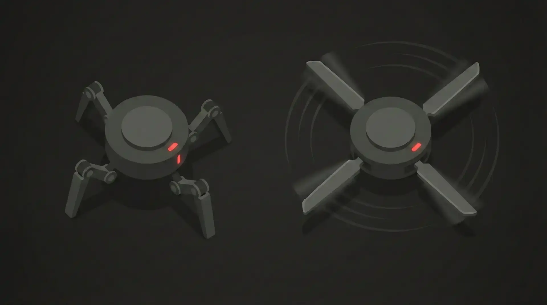 Concept Art - Weaver Bots